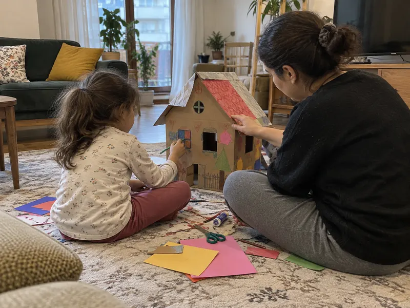Çocukla evde oyun kuruyorum, beş dakika sonra sıkılıyor; siz neler yapıyorsunuz?