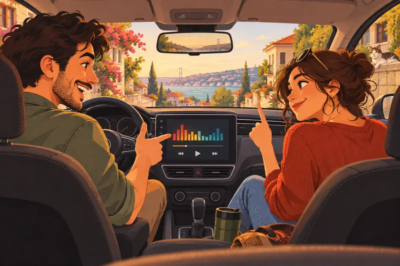 Arabada müzik seçimi sizde de tartışma çıkarıyor mu?