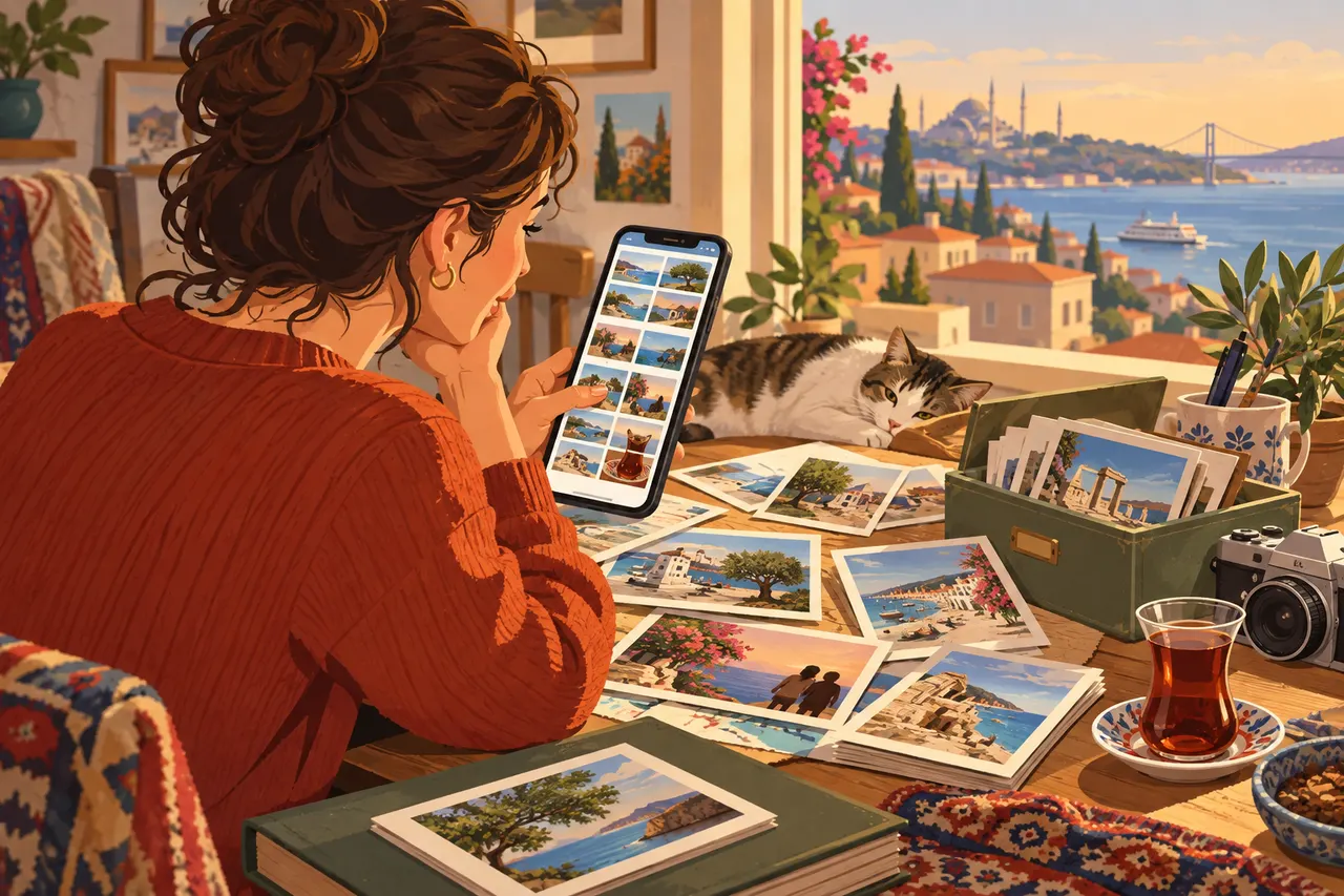 Telefondaki fotoğrafları nasıl ayıklıyorsunuz?