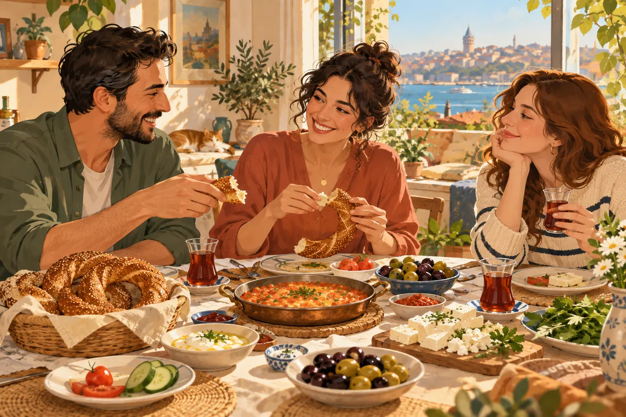 Uzun bir kahvaltının en güzel yanı sizce ne?